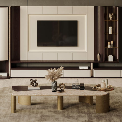 ESRA Dining Set with 8 Chairs