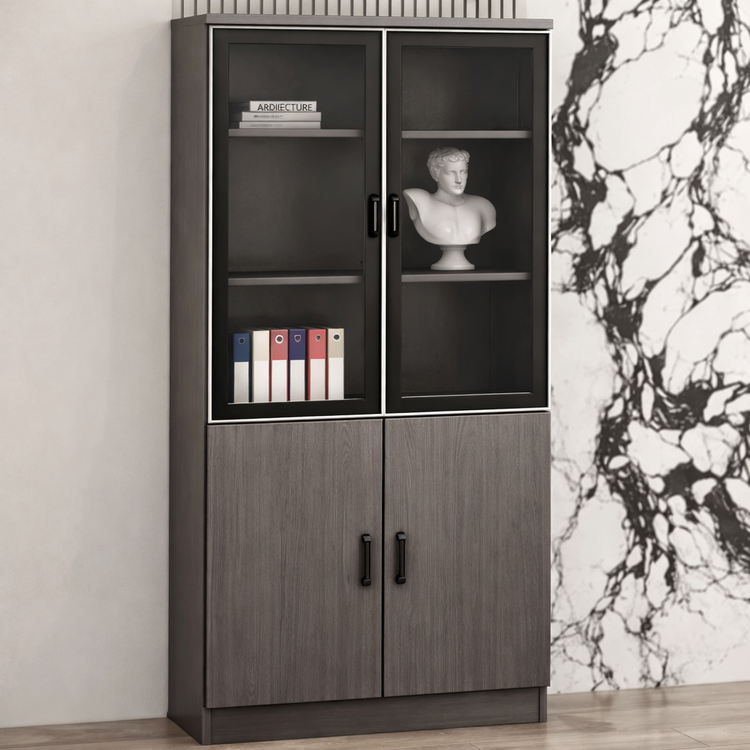 YD006-40-2D Modern Office Bookshelf with Storage