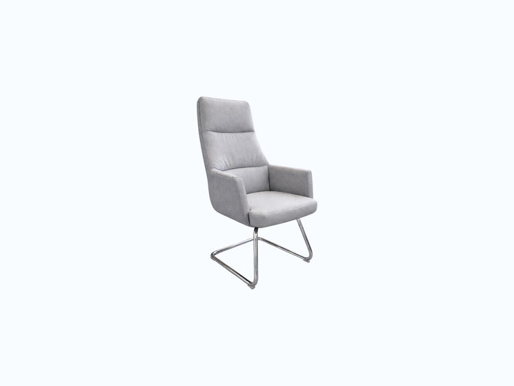GD22 Cream & Grey Visitor Chair