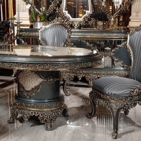 MILAS Classic Dining Set with Console & Mirror