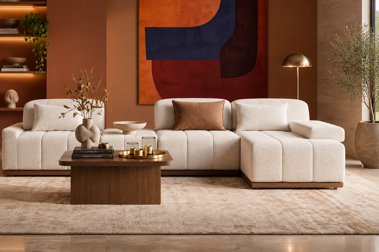 Pablo Modern Corner Sofa Set