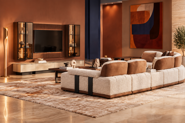 Pablo Modern Corner Sofa Set