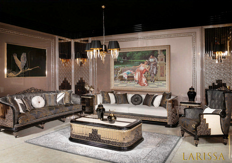 Tkok Larissa Classic Sofa Set