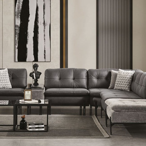 PUFFY L-Shaped Corner Sofa