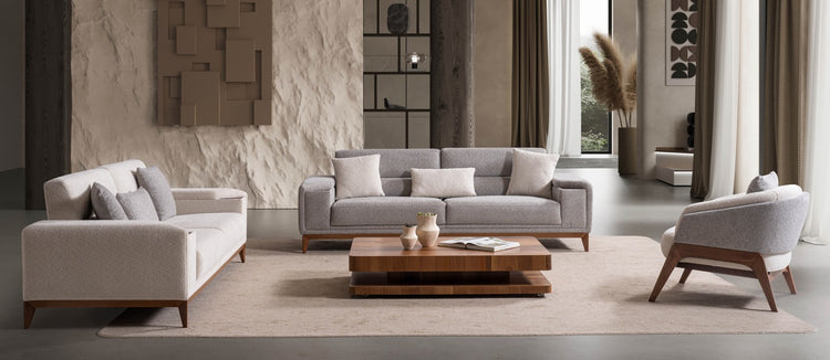 Ares Modern Sofa Set – Contemporary Living Room Collection