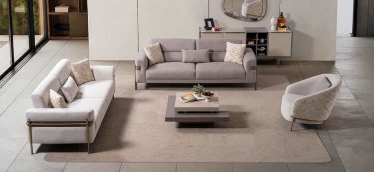 Inci Modern Sofa Set – Contemporary Living Room Collection