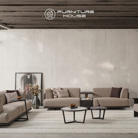 DARK Modern Sofa Set