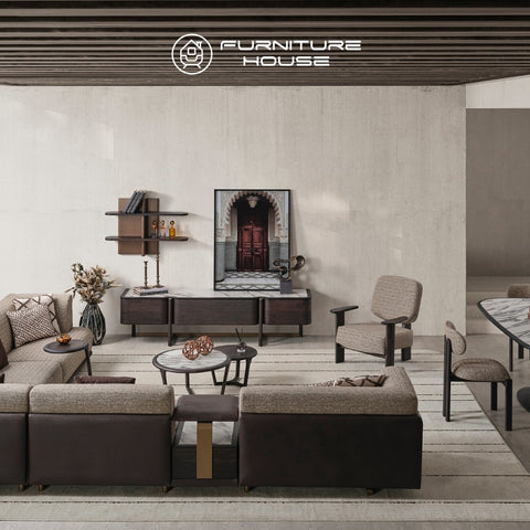 DARK Modern Sofa Set