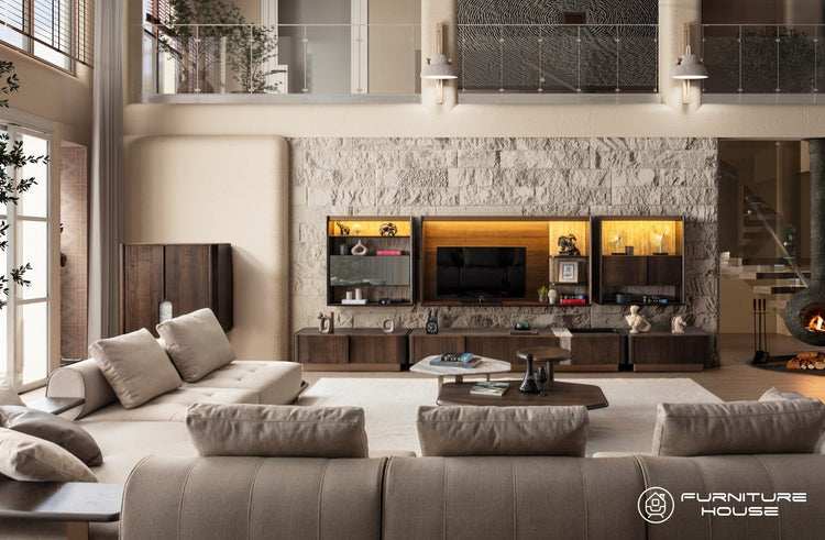 ARTE Modern Corner Sofa Set