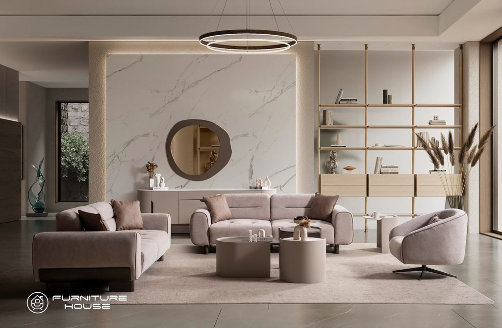 NAPOLI Contemporary Sofa Set
