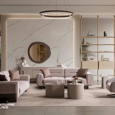 NAPOLI Contemporary Sofa Set