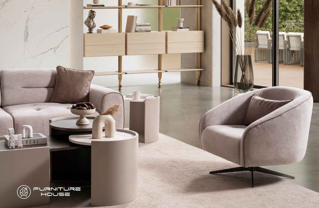 NAPOLI Contemporary Sofa Set