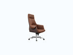 A017 Full Brown Executive Office Chair