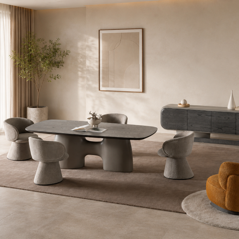 MOON Dining 8 Chairs