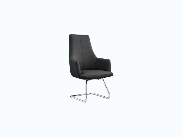 Do12 Full Black Visitor Chair
