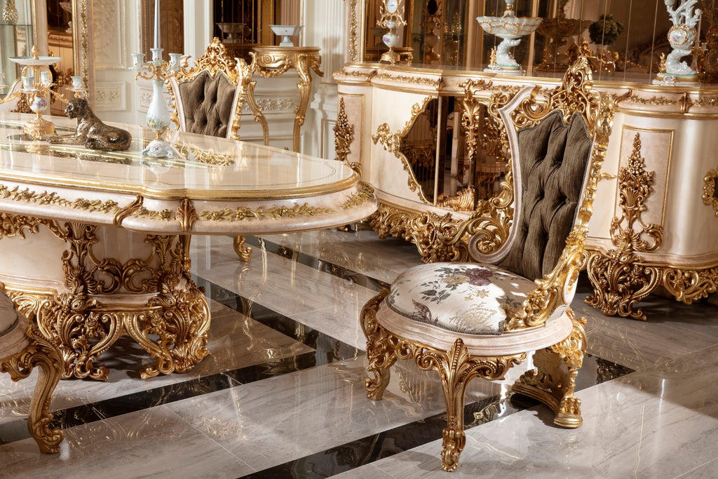 RENS Classic Dining Set with Console & Mirror