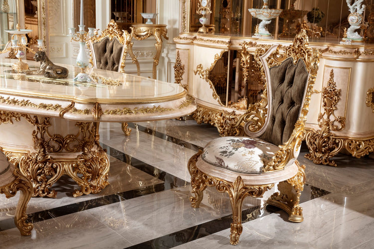 RENS Classic Dining Set with Console & Mirror