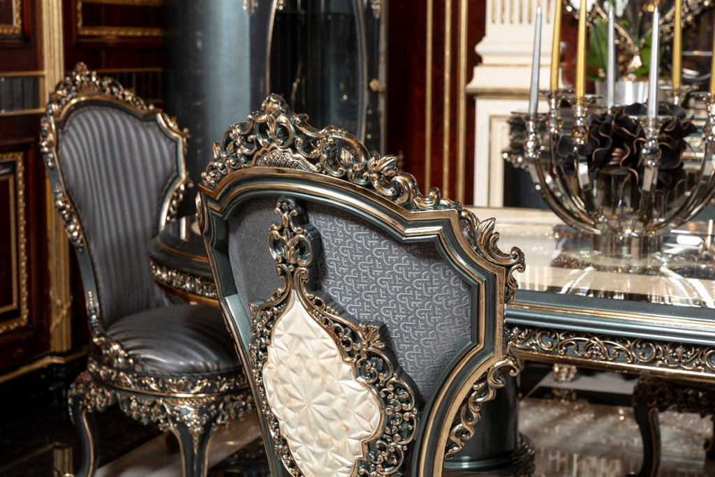 MILAS Classic Dining Set with Console & Mirror