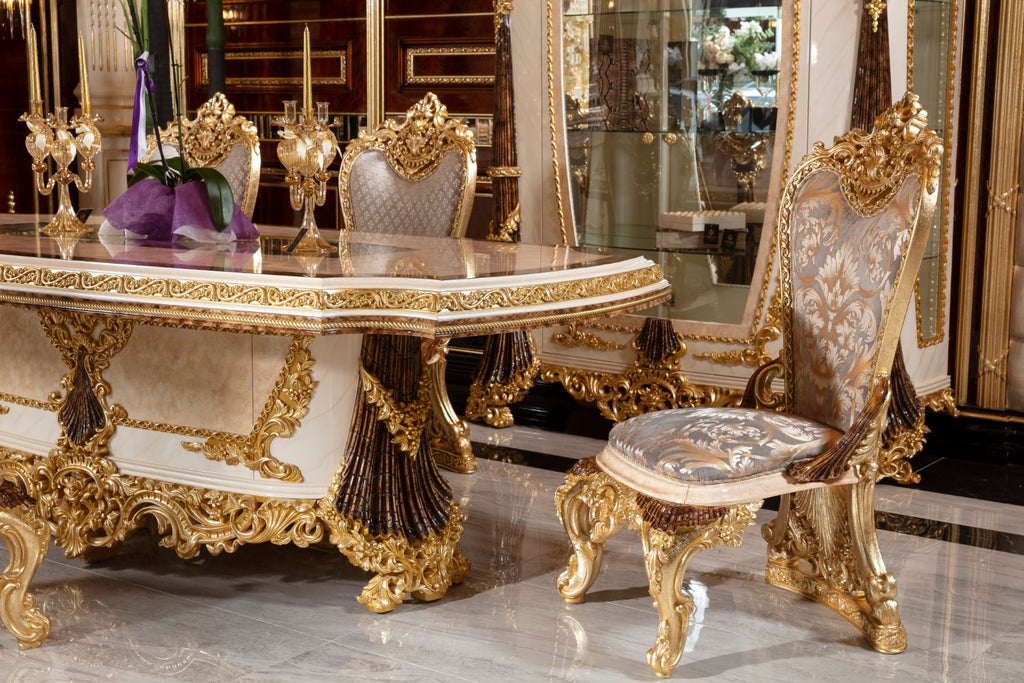 HANZADE Classic Dining Set with Console