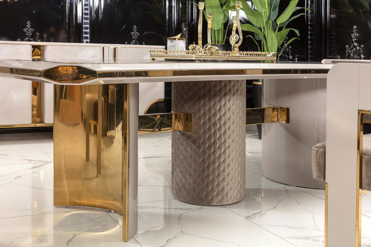 NAPOLI Modern Dining Set with Buffet
