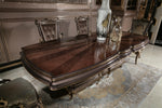 VENEDIK Classic Dining Set with Bar Cabinet