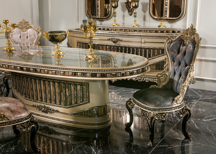 Valentino Luxury Classic Dining Set