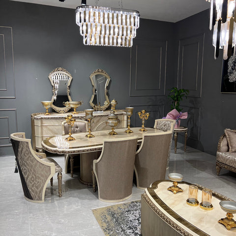 Tkug Ciragan Luxury Dining Room Set