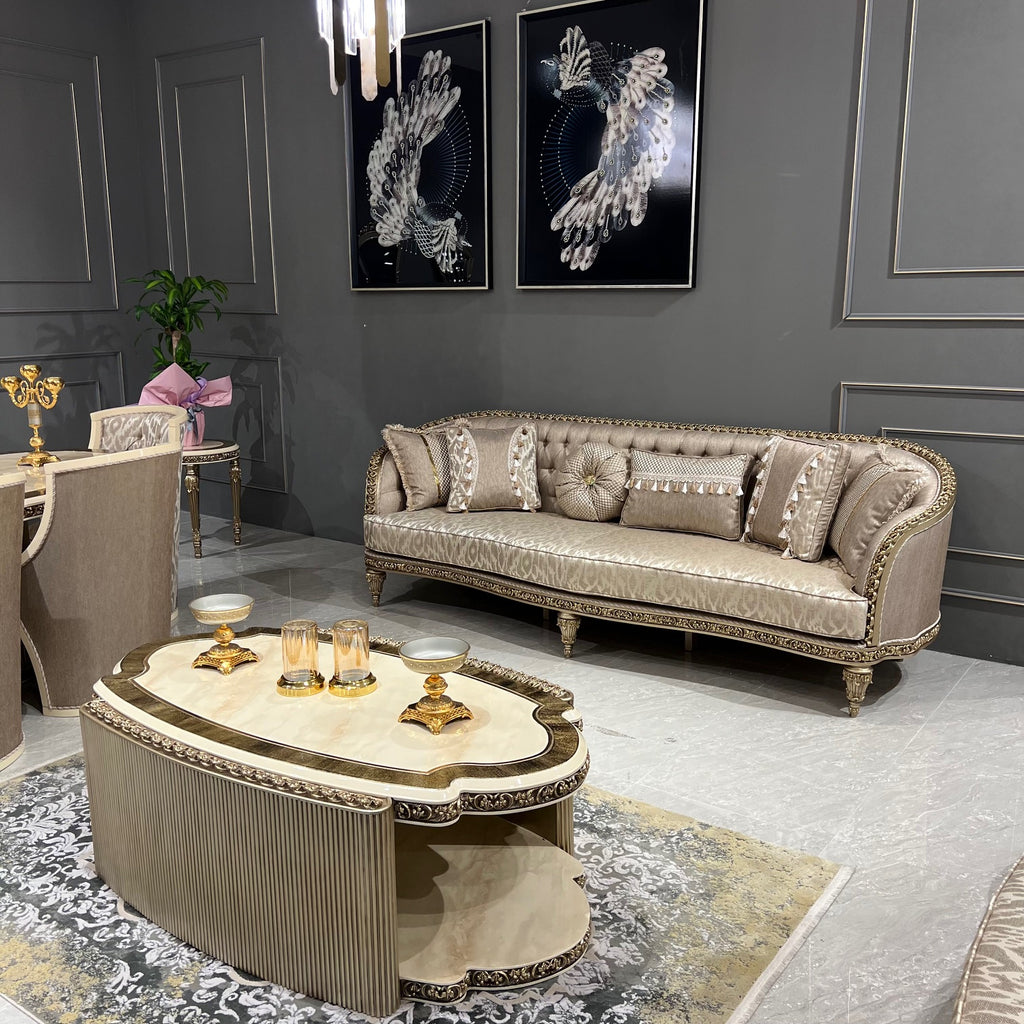 Tkug Cirgan Luxury Sofa Set