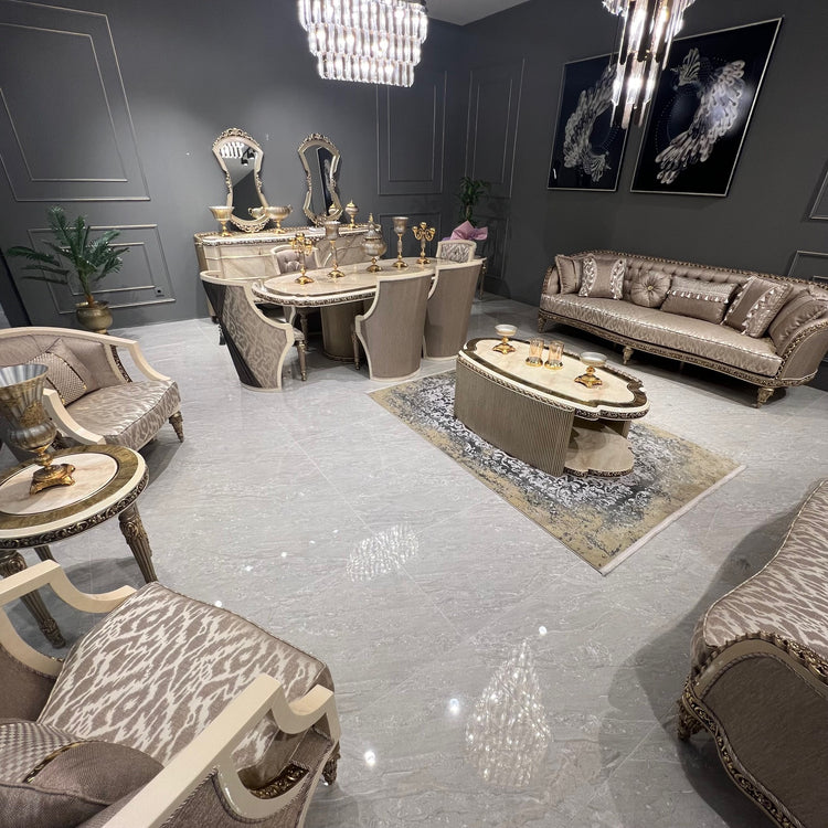 Tkug Cirgan Luxury Sofa Set