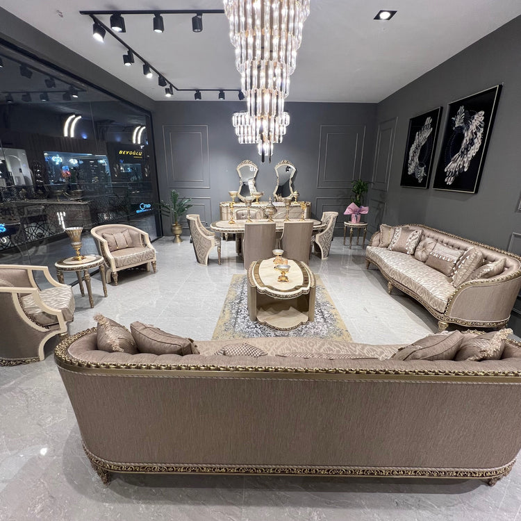 Tkug Cirgan Luxury Sofa Set