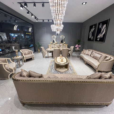 Tkug Cirgan Luxury Sofa Set