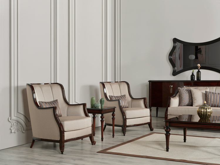 Tkpar Prag Classic Sofa Set