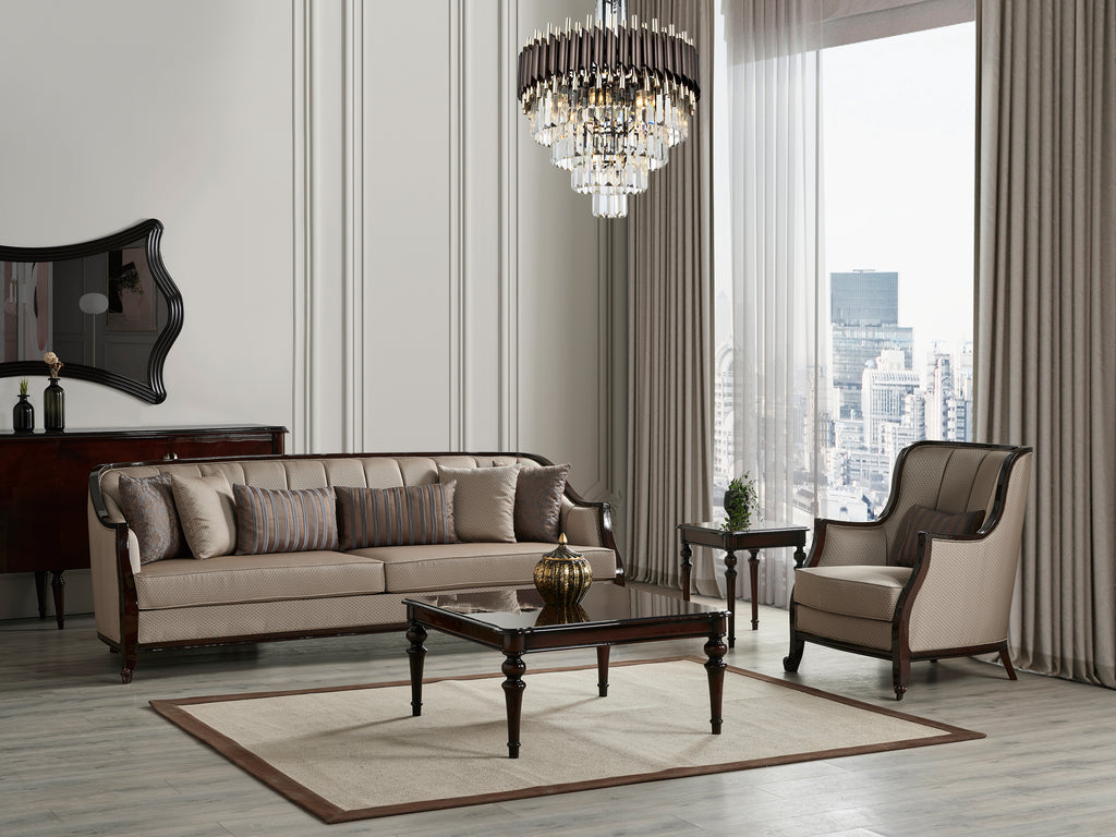 Tkpar Prag Classic Sofa Set