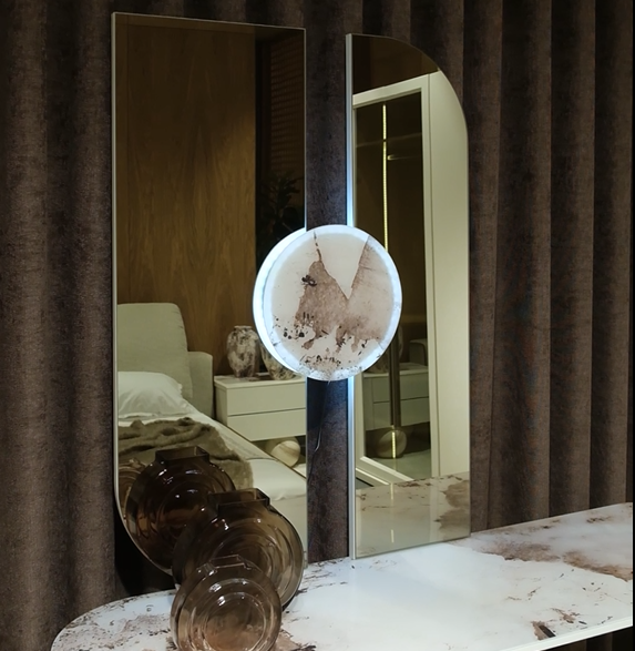 NATURA Console Table with Mirror