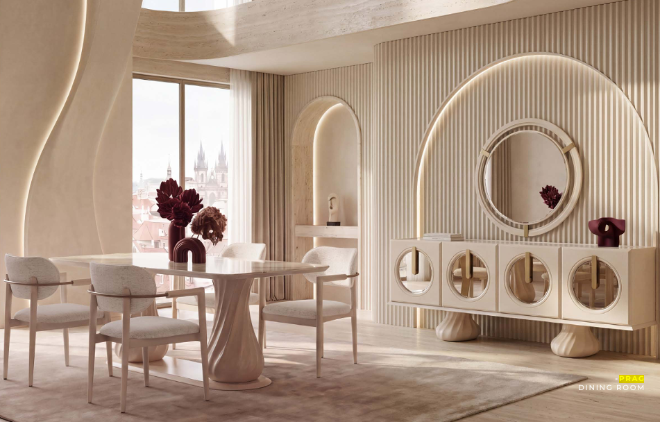 Prag Modern Dining Room Set
