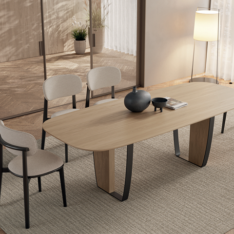 Barcelona Modern Dining Room Set – Contemporary Wood Dining Collection