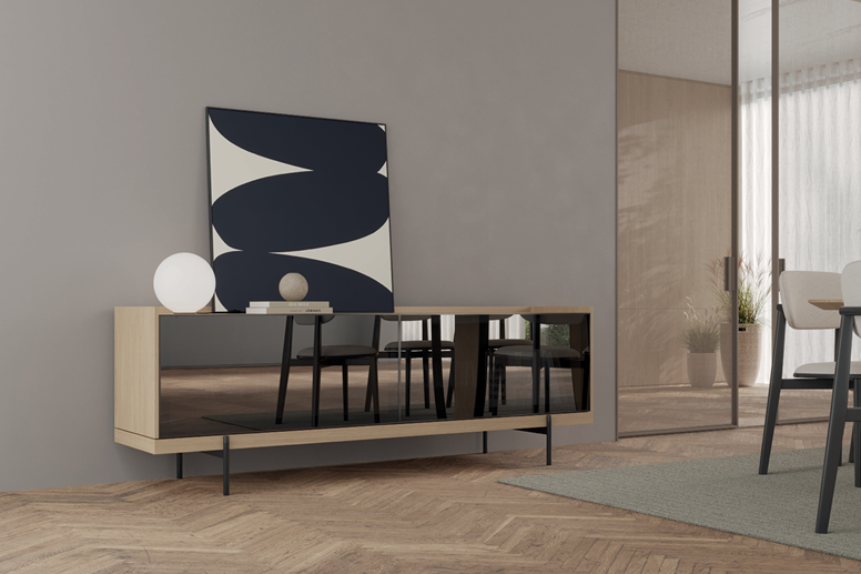 Barcelona Modern Dining Room Set – Contemporary Wood Dining Collection