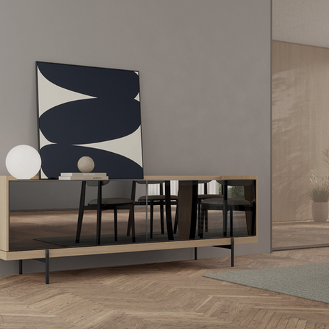 Barcelona Modern Dining Room Set – Contemporary Wood Dining Collection