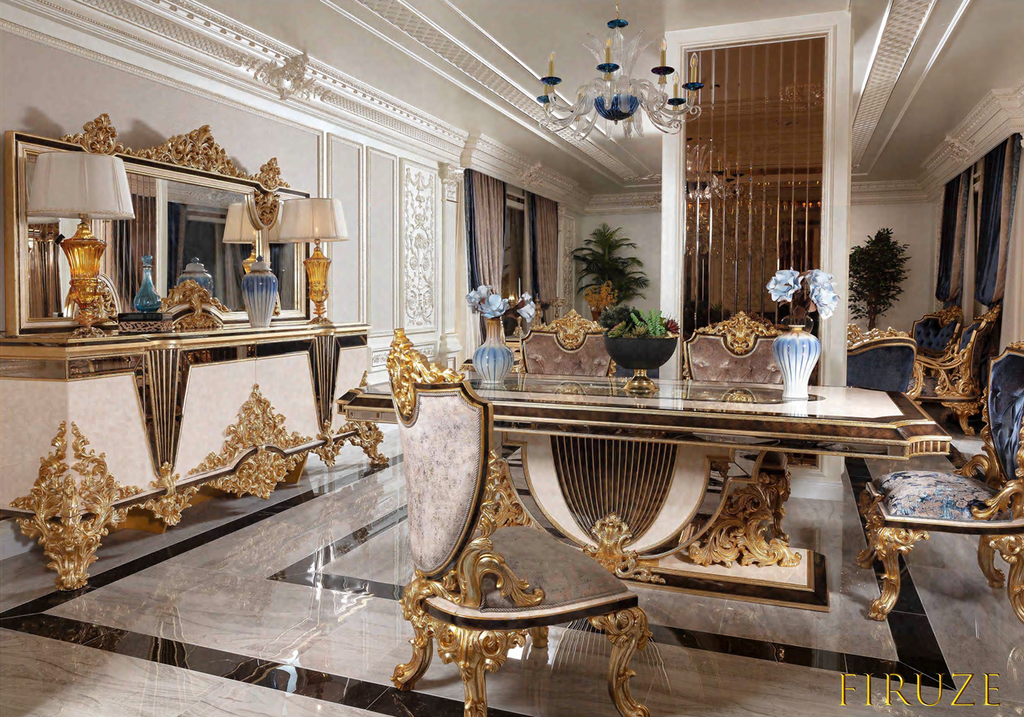 Firuze Classic Dining Room Set