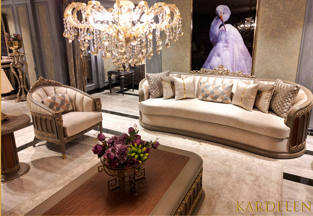 Tkok Kardelen Classic Sofa Set
