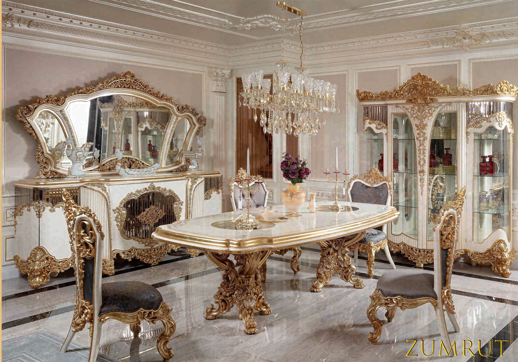 Tikok Zumrut Classic Dining Room Set