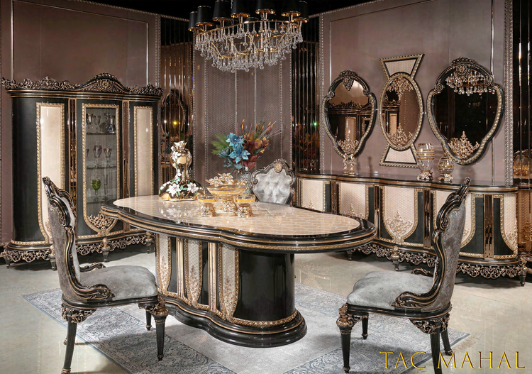 Tkok Tacmahal Classic Dining Room Set