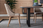 MOZART Modern Dining Set with Console & Mirror
