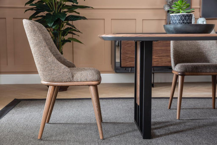 MOZART Modern Dining Set with Console & Mirror