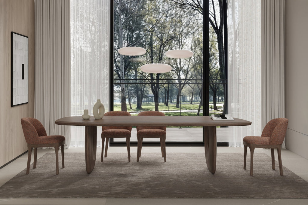 TOSCANA Modern Dining Set with 10 Chairs