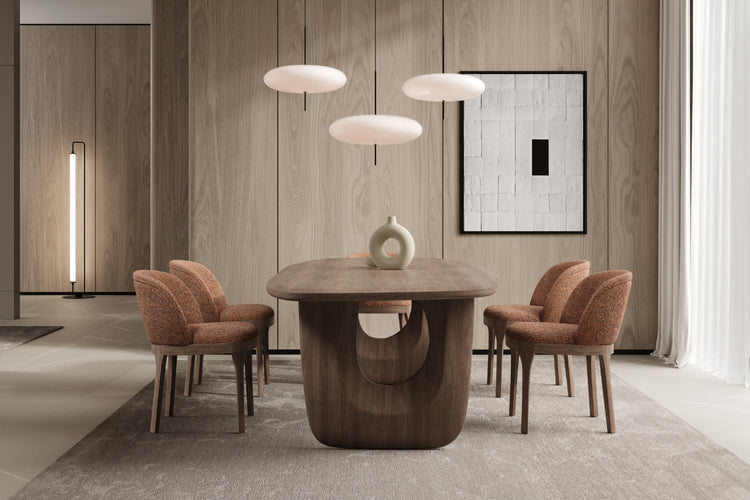 TOSCANA Modern Dining Set with 10 Chairs