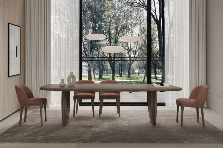 TOSCANA Modern Dining Set with 10 Chairs