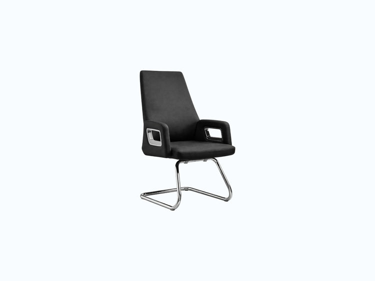Doo1 Full Black Visitor Chair