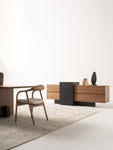 MARTIAL Modern Dining Set with Console & Mirror