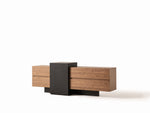 MARTIAL Modern Dining Set with Console & Mirror